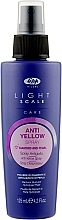 Anti-Yellowness Thermal Hair Spray Lisap Light Scale Anti Yellow Spray