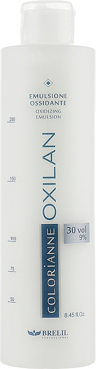 Oxidizing Emulsion - Brelil Professional Colorianne Oxilan Emulsione Ossidante Profumata 9% 30 Vol