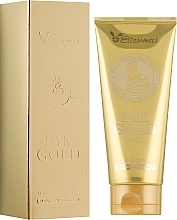 رغوة التنظيف مع موسين الحلزون والذهب عيار 24 Elizavecca Face Care 24k gold snail Cleansing Foam	