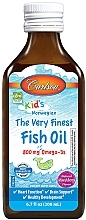 Fish Oil with Berry Flavor, 800mg Carlson Labs Kid's The Very Finest Fish Oil