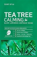 قناع مهدئ بشجرة الشاي Some By Mi Tea Tree Calming Glow Luminous Ampoule Mask