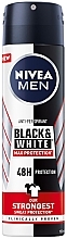 Black & White Antiperspirant Nivea Men Max Pro 48H Antiperspirant Spray