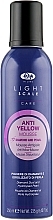 Anti-Yellow Purple Hair Foam Lisap Light Scale Anti Yellow Mousse