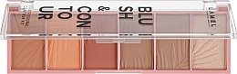 LAMEL Make Up Blush & Contour Palette de blush et contouring