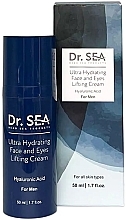 Hydraterende Liftende Crème voor Mannen Dr. Sea Ultra Hydraterende Crème voor Gezicht en Ogen