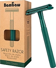 Rasoir de sûreté Bambaw Safety Razor Sea Green