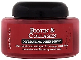 Hydraterend Haarmasker Xpel Marketing Ltd Biotin & Collagen Hydrating Hair Mask