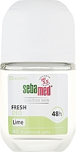 Roll-On Deodorant Sebamed Deodorant 24H Lime