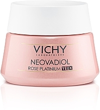 Crème à la caféine pour contour des yeux Vichy Neovadiol Rose Platinium Eye Pink Anti-Puffiness & Wrinkle Care