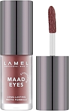 LAMEL Make Up Maad Eyes Eyeshadow Fard à paupières liquide mat