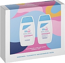 Set SebaMed Lichaamsverzorgingsset voor Baby's (b/was/200 ml + b/lot/200 ml)