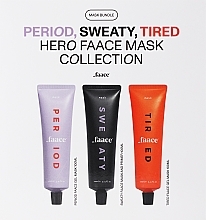 Set Faace Three Hero Mask Collection