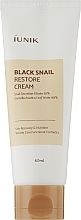 Herstellende Crème tegen Veroudering met Zwarte Slakkenslijm IUNIK Black Snail Restore Cream