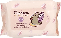 Lingettes nettoyantes pour mains Pusheen Alcohol Free Hand Wipes