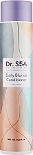 Gele neutralisatieconditioner Dr.Sea dagelijkse blonde conditioner