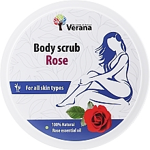 Lichaamsscrub met Rozen Verana Body Scrub Rose 