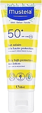 Lait solaire pour corps et visage Mustela Bebe Enfant Very High Protection Face And Body Sun Lotion SPF 50+