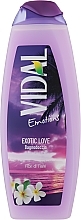 Gel douche, Amour exotique Vidal Exotic Love