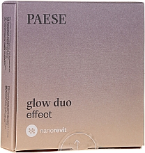 Paese Nanorevit Glow Duo Effect Powder And Blush Poudre et blush