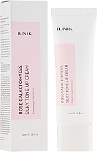 Verhelderende crème tegen veroudering iUNIK Rose Galactomyces Silky Tone Up Cream