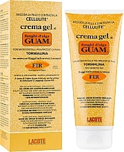 Crème-gel liftante anti-cellulite aux microcristaux de tourmaline Guam FIR Cream Gel