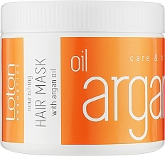 Masque à l'huile d'argan pour cheveux Loton