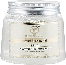 Gel universel, Aloe vera Khadi Natural Herbal Aloevera Gel Transparent