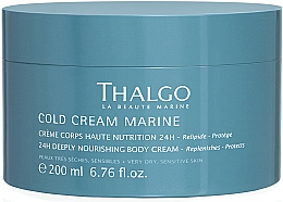 Crème à l'eau marine pour corps Thalgo Cold Cream Marine Deeply Nourishing Body Cream