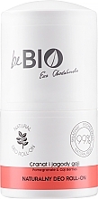 Deodorantroller „Granaatappel en Gojibessen” BeBio Natural Pomegranate & Goji Berries Deodorant Roll-On