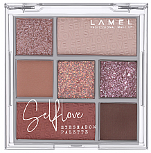 LAMEL Make Up Selflove Eyeshadow Palette Palette de fards à paupières