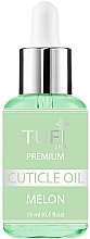 Масло за кутикули с аромат на пъпеш Tufi Profi Premium Cuticle Oil Melon