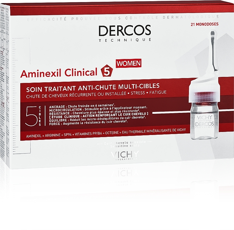 Терапия против косопад - Vichy Dercos Aminexil Clinical 5