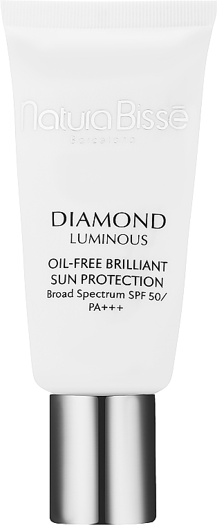 Изсветляващ защитен крем - Natura Bisse Diamond White SPF 50 +++ Oil Free Brilliant Protection