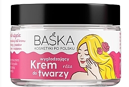 Изглаждащ крем за лице с роза Baska Face Cream