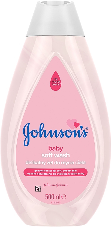 Детски гел за баня "Нежно почистване" - Johnson’s® Baby Soft Wash Gel