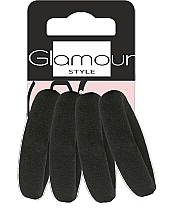 Haargummis 417534 schwarz Glamour