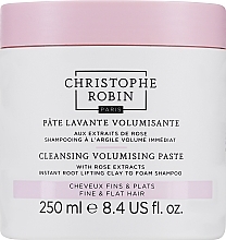 Pâte nettoyante au rassoul et extrait de rose pour cheveux Christophe Robin Cleansing Volumizing Paste With Pure Rassoul Clay & Rose Extracts