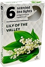 Teekerze Maiglöckchen 6 St. Admit Scented Tea Light Lily Of The Valley