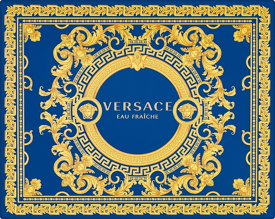 Versace Man Eau Fraiche - Coffret (eau de toilette/50ml + baume après-rasage/50ml + gel douche/50ml)