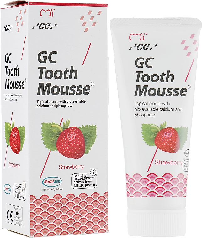 Zahncreme - GC Tooth Mousse Strawberry