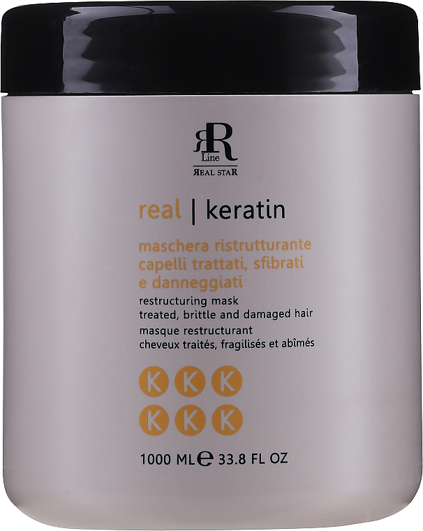 Masque à la kératine pour cheveux - RR Line Keratin Star