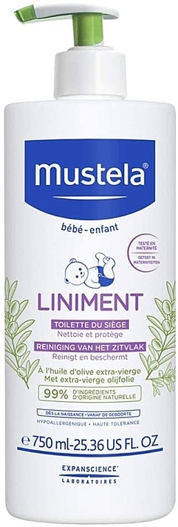 Soin de change à l'huile d'olive extra-vierge - Mustela Bebe Liniment