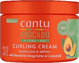 Feuchtigkeitsspendende Lockencreme mit Avocado Cantu Avocado Hydrating Curling Cream