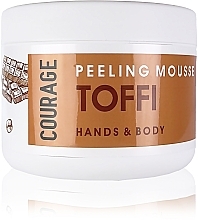 Mousse gommante à la vitamine E pour mains et corps Courage Hands&Body Toffi Peeling Mousse