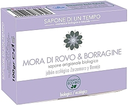 Savon bio, Mûre et Bourrache Sapone Di Un Tempo Organic Soap Blackberry And Borage