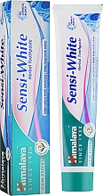 Aufhellende Zahnpasta mit Kräutern Sensi-White Himalaya Sensi White Herbal Toothpaste