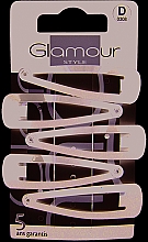 Klick-Klack Haarspange 308 schwarz 5 St. Glamour