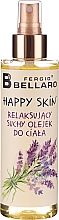 Huile sèche à l'extrait de gingembre pour corps Fergio Bellaro Happy Skin Body Oil