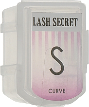 Lash Secret Бигуди для ламинирования ресниц с насечками, размер S (curve)