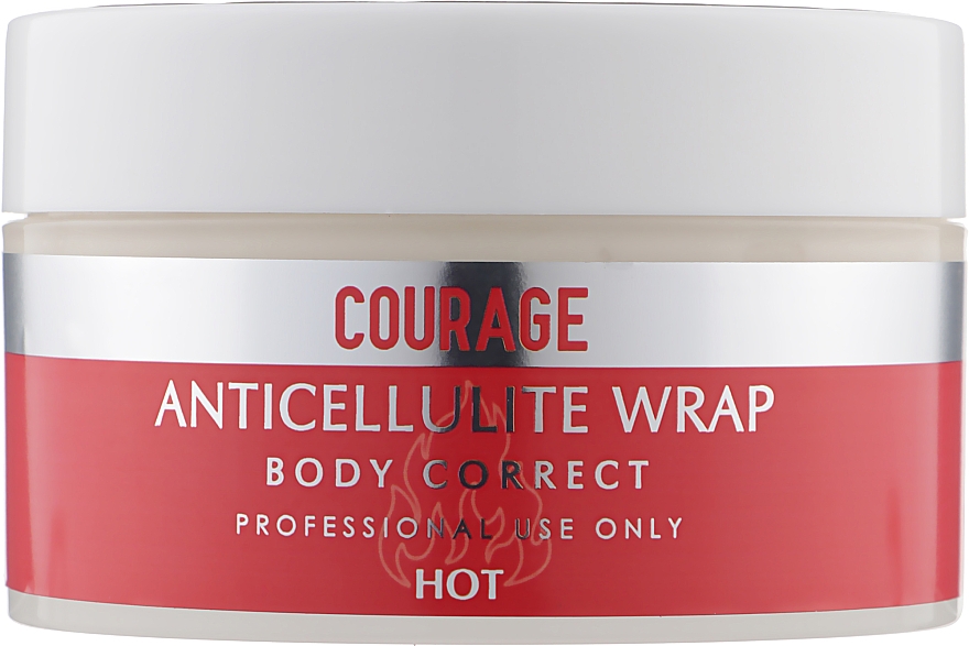 Enveloppement à l'huile d'orange pour corps - Courage Hot Anticellulite Wrap Body Correct